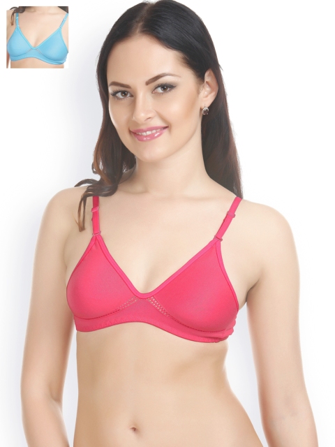 

Tweens Pack of 2 T-shirt Bras TW-258, Pink