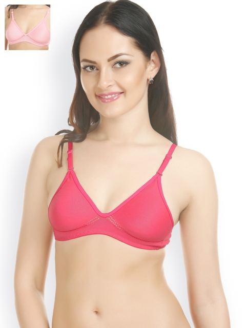 

Tweens Pack of 2 Pink T-shirt Bras TW-258