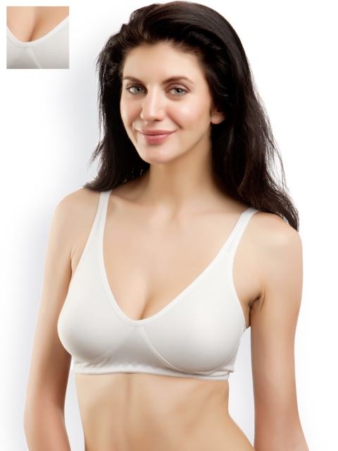 

Tweens Pack of 2 White T-shirt Bras TW-261