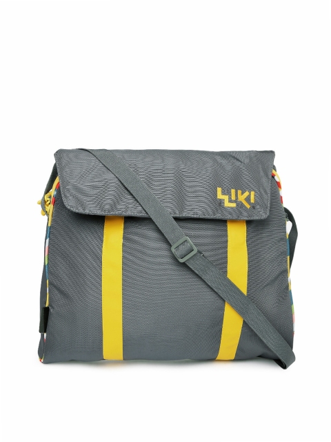 

Wiki by Wildcraft Grey Unisex Messenger Bag