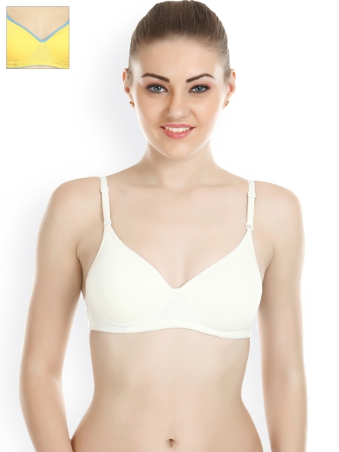 

Tweens Pack of 2 T-shirt Bras TW-1301, Off white