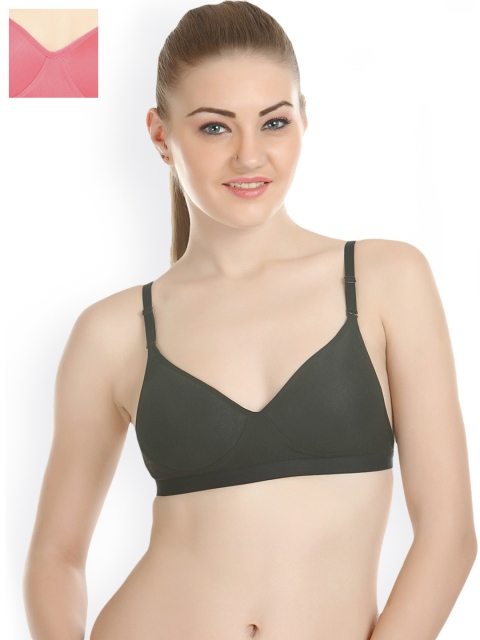 

Tweens Pack of 2 Padded T-shirt Bras TW-1313, Pink