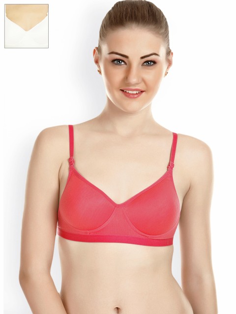 

Tweens Pack of 2 T-shirt Bras TW-1313, Pink