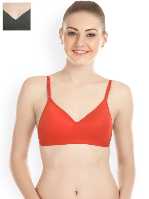 

Tweens Pack of 2 T-shirt Bras TW-1313, Red