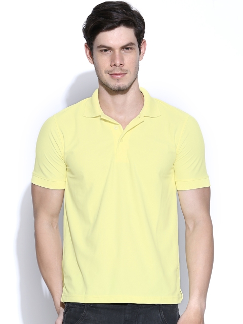 

American Crew Yellow Polo T-shirt