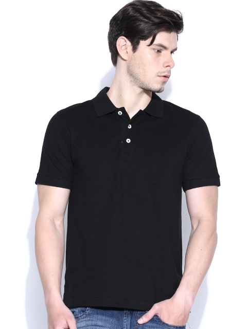 

American Crew Black Polo T-shirt