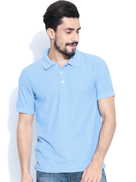 

American Crew Blue Polo T-shirt