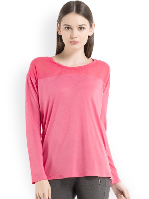 

Kazo Pink Top with Yoke