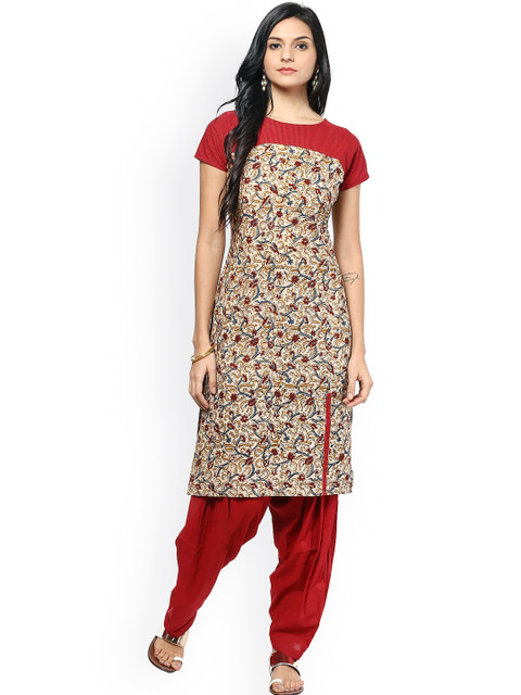 

Abhishti Multicoloured Kalamkari Print Kurta, Multi