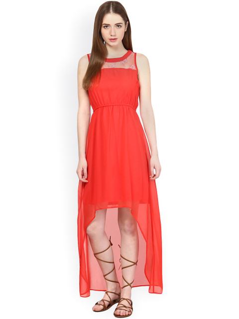 

Harpa Red High-Low Dress