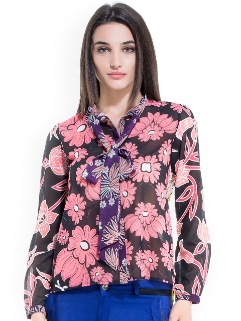 Kazo Muticoloured Floral Print Shirt, Multi