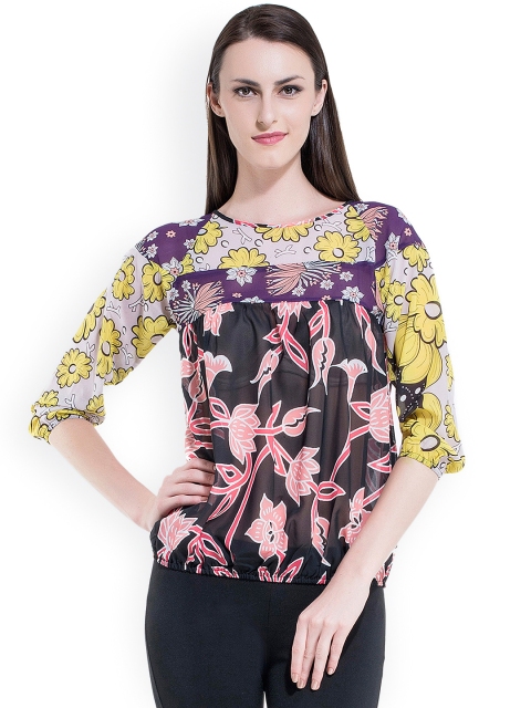 

Kazo Multicoloured Printed Top, Multi