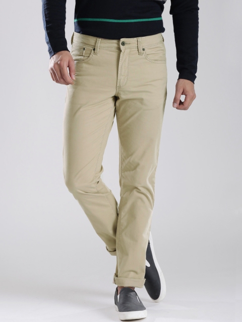 

Nautica Beige Slim Fit Chino Trousers