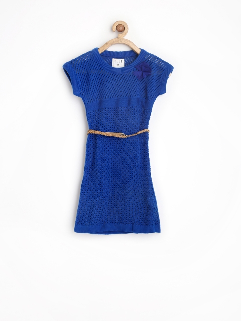 

Elle Kids Girls Blue Tailored Dress