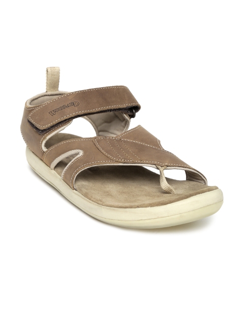 

Woodland ProPlanet Men Brown Leather Sandals