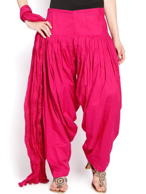 

Soch Magenta Patiala & Dupatta