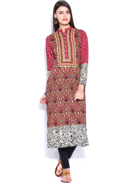 

Vishudh Multicoloured Printed Kurta, Multi