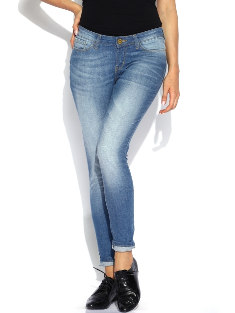 

Tokyo Talkies Blue Washed Slim Fit Jeans