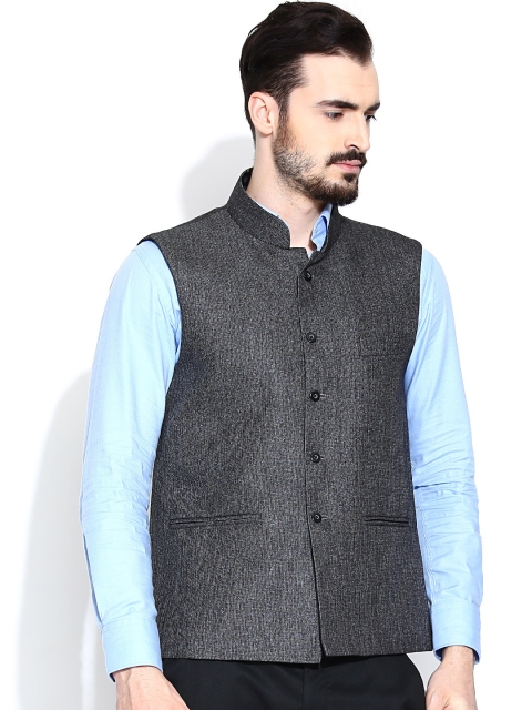 

Four One Oh Grey Nehru Jacket
