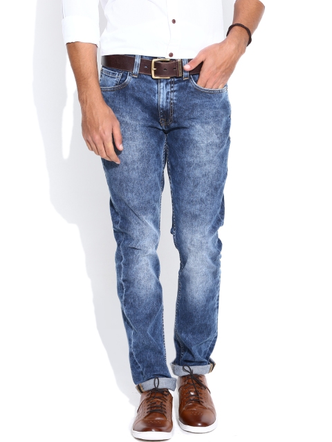 

United Colors of Benetton Blue Washed Skinny Jeans