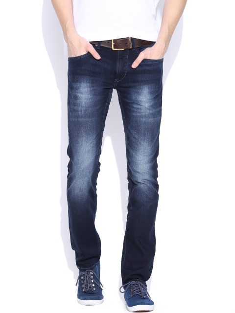 

Flying Machine Blue Washed Michael Fit Stretchable Jeans