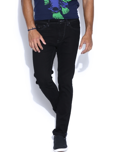 

Flying Machine Black Jackson Fit Jeans