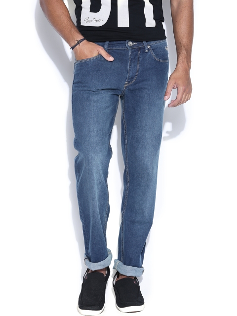 

Flying Machine Blue Washed Prince Fit Jeans