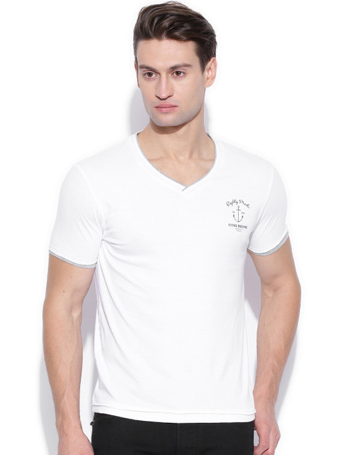 

Flying Machine White T-shirt