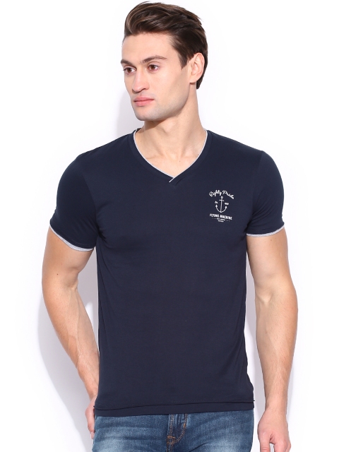 

Flying Machine Navy T-shirt, Navy blue