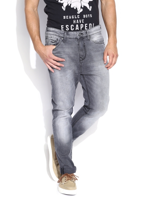 

Celio Grey Tapered Fit Jeans