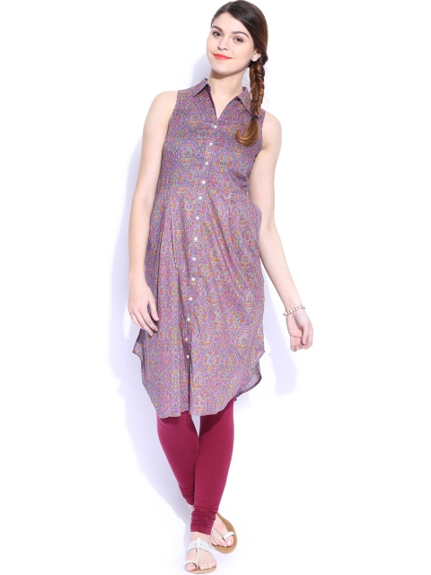 

Vishudh Multicoloured Printed Kurta, Multi