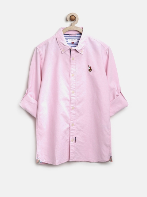 

U.S. Polo Assn. Boys Pink Shirt
