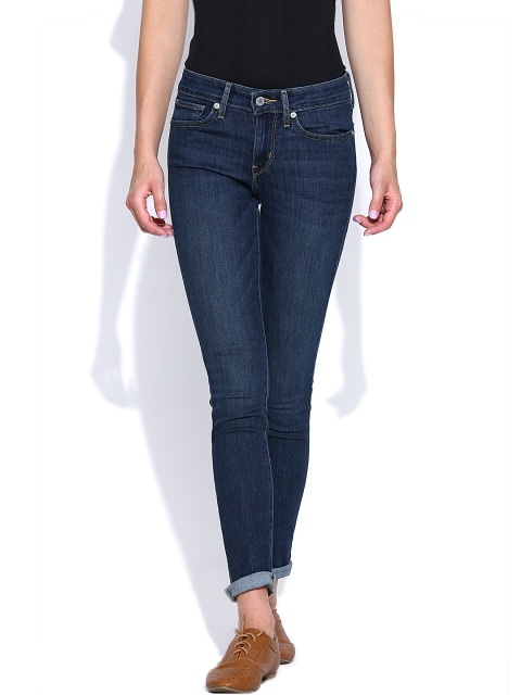 

Levis Blue Washed Skinny Stretchable Jeans 711