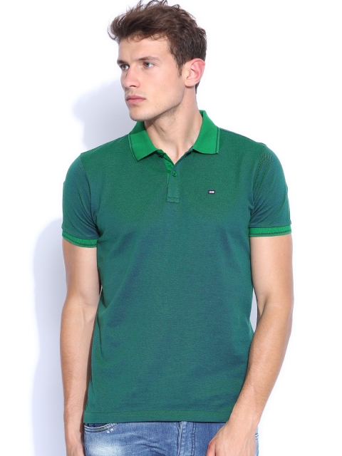 

Arrow Sport Green Blue Polo Pure Cotton T-shirt