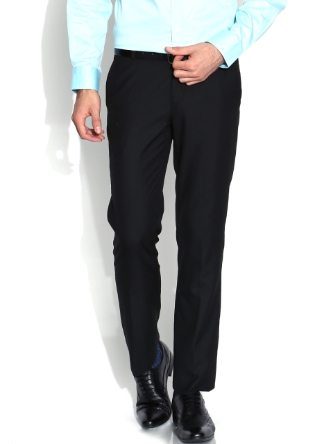 

Arrow New York Black Slim Formal Trousers
