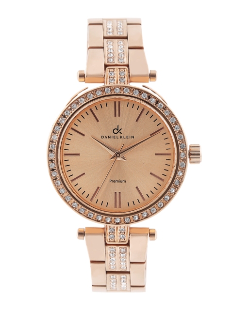 

Daniel Klein Premium Women Rose Gold-Toned Dial Watch DK10578-3