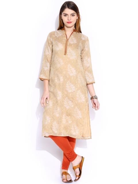 

Vishudh Beige Kurta
