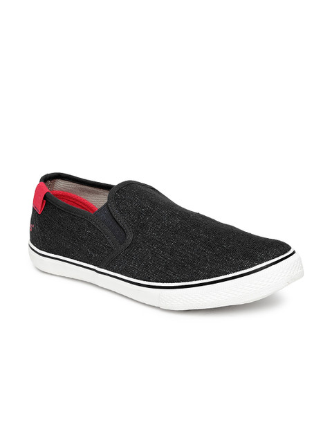

Roadster Men Black Denim Casual Shoes