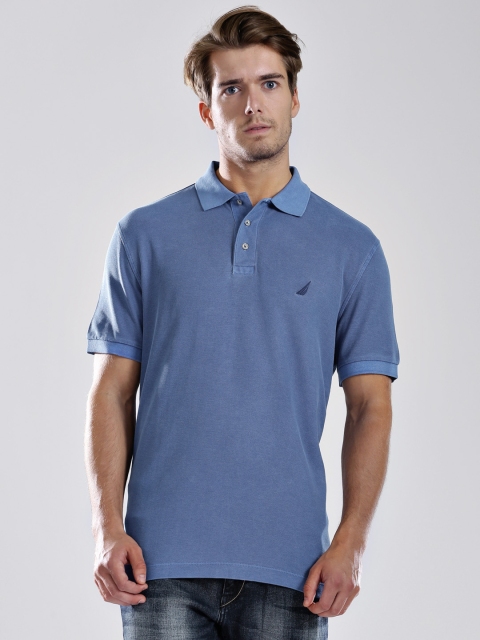 

Nautica Blue Slim Fit Polo-T-shirt