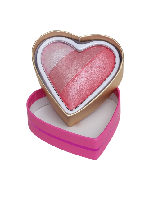 

Makeup Revolution London Blushing Hearts Blusher - Bursting with Love 10g, Pink