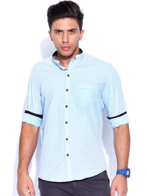 

British Club Blue Premium Fit Casual Shirt
