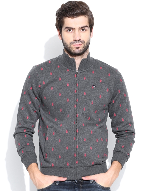 

Arrow Sport Dark Grey Printed Sweatshirt