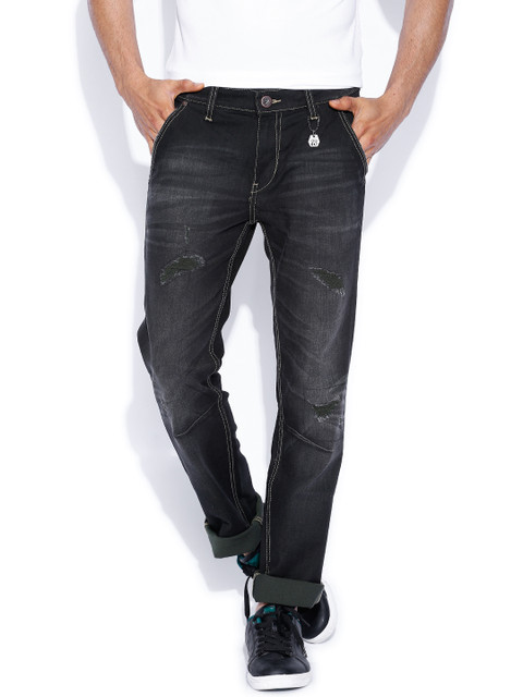 

Pepe Jeans Black Arlen Low-Rise Vapour Slim Fit Stretchable Jeans