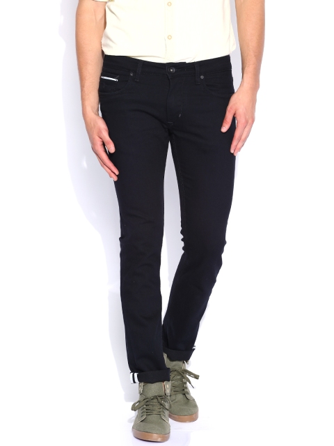

Flying Machine Black Micheal Slim Tapered Fit Stretchable Jeans