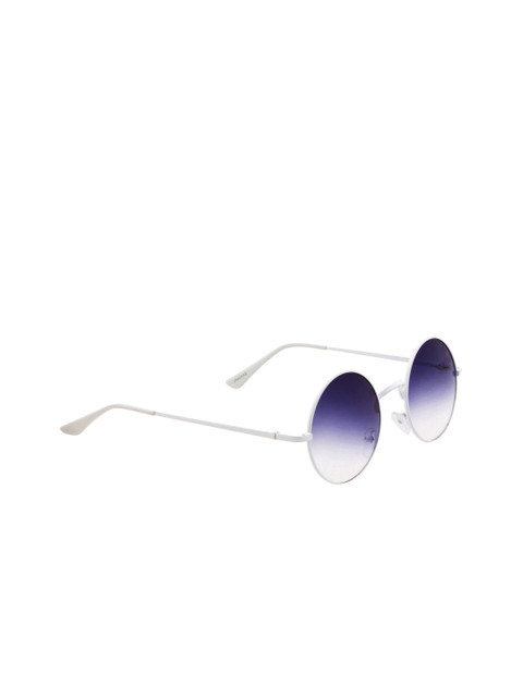 

Camerii Unisex Round Gradient Sunglasses SAG49, Blue