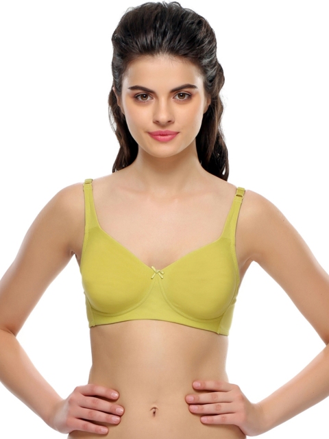 

Clovia Green Full-Coverage Bra BR0265P11