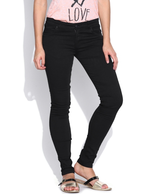 

Devis Black Slim Casual Trousers