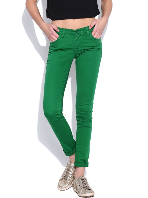 

Devis Green Slim Stretchable Jeans