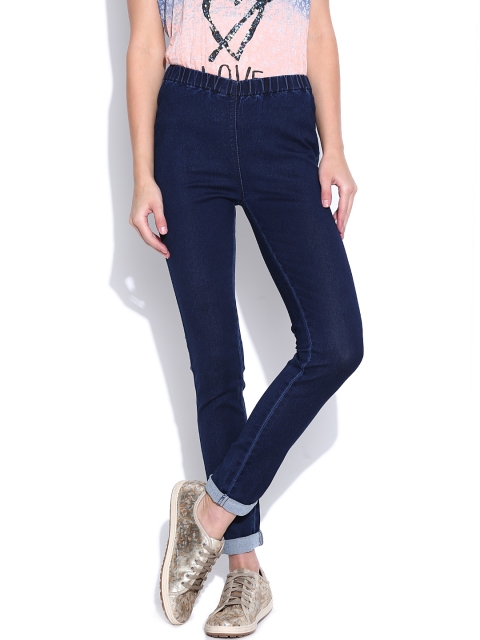 

Devis Navy Jeggings, Navy blue