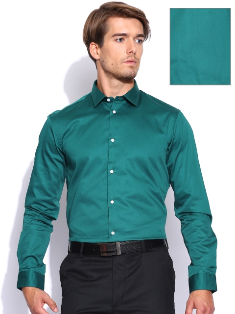 

Arrow New York Green Slim Fit Formal Shirt